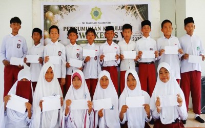 MI Wahdah Islamiyah Bone Bolango Umumkan Kelulusan Siswa Tahun Ajaran 2025/2026